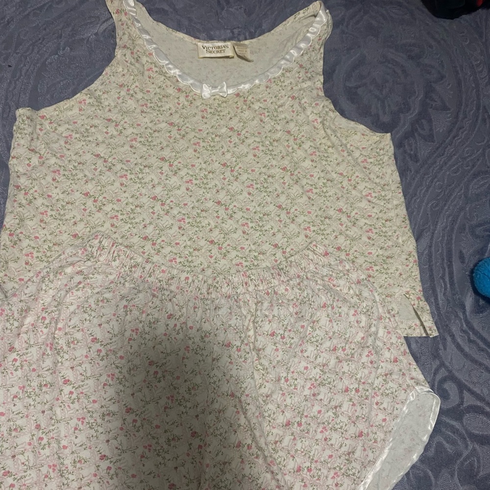 vintage victoria secret pj set